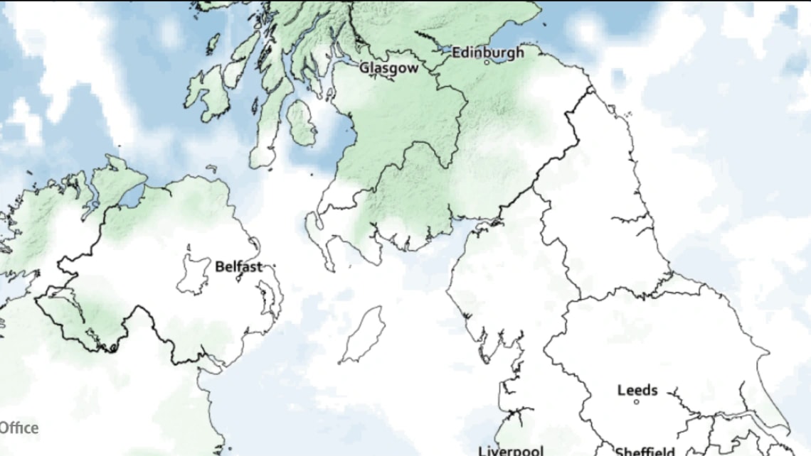 uk weather clouds map